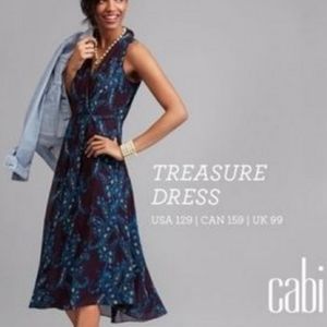 Cabi purple and blue long dress. EUC